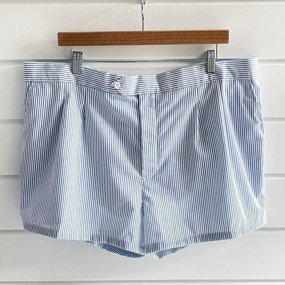 Vintage Cable Car Clothiers Robert Kirk Seersucker Shorts W/ Jersey Supporter 46